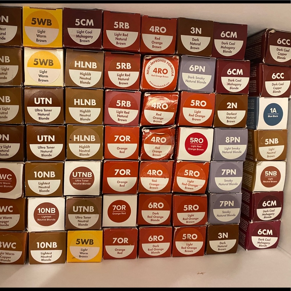 Professional Paul Mitchel Hair Dye